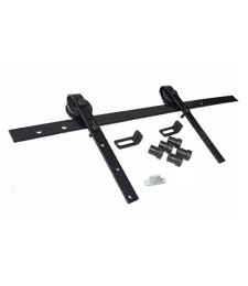 Kit Granero Nylon 3m Negro Doble | Herrajes HE