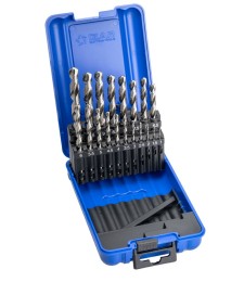 Juego Brocas HSS 1-10mm (19 Piezas) | Herrajes HE