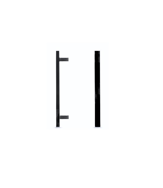 Tirador Torreón Rectangular 1000 Negro | Herrajes HE