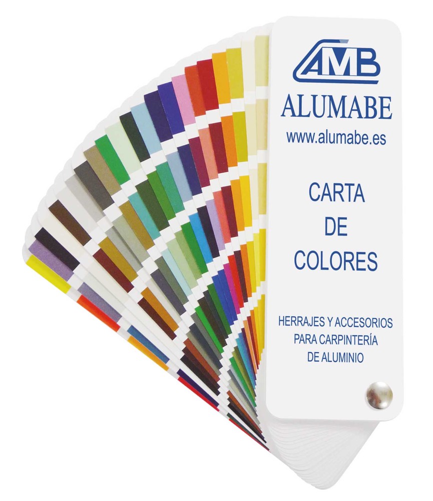Carta RAL Alumabe para Colores | Herrajes HE