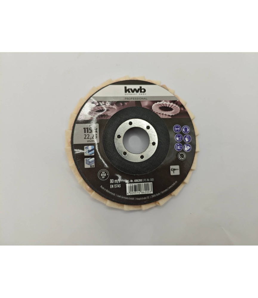 Disco Trapo Pulir Einhell 115mm | Herrajes HE