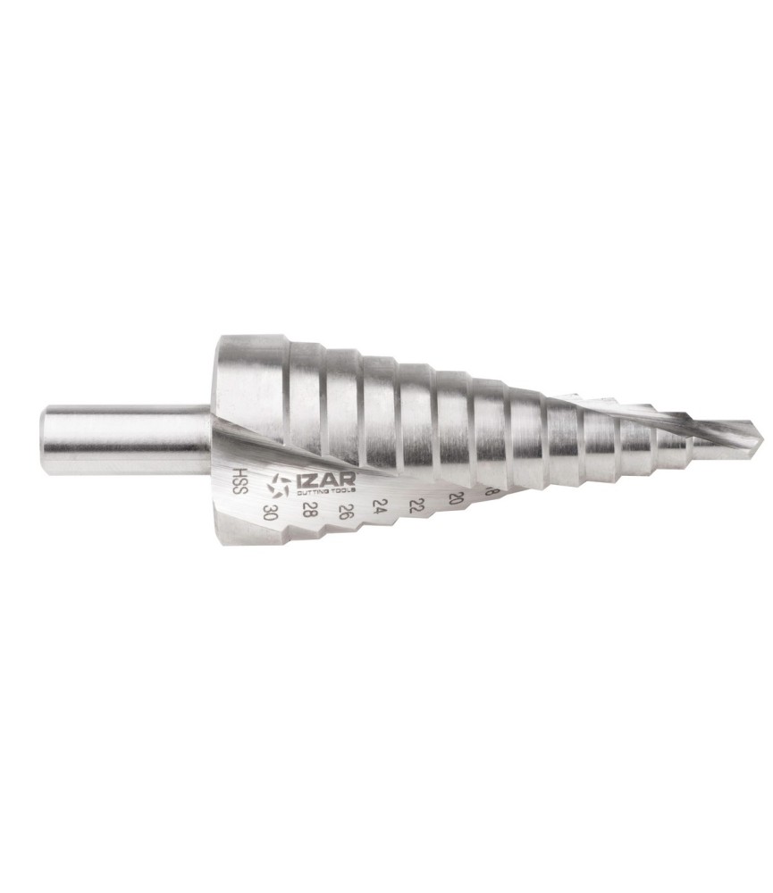 Broca Escalonada Espiral HSS 6-38mm | Para Chapa | Herrajes HE