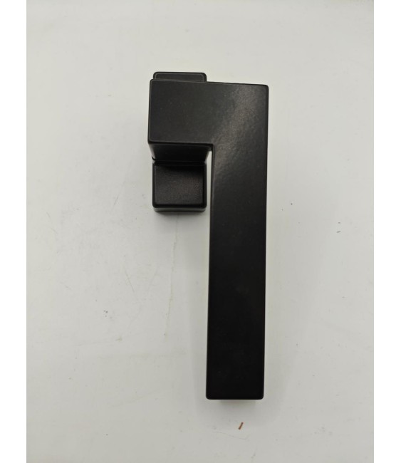 Manilla Recta Acteal Multipunto Negra Dcha | Herrajes HE