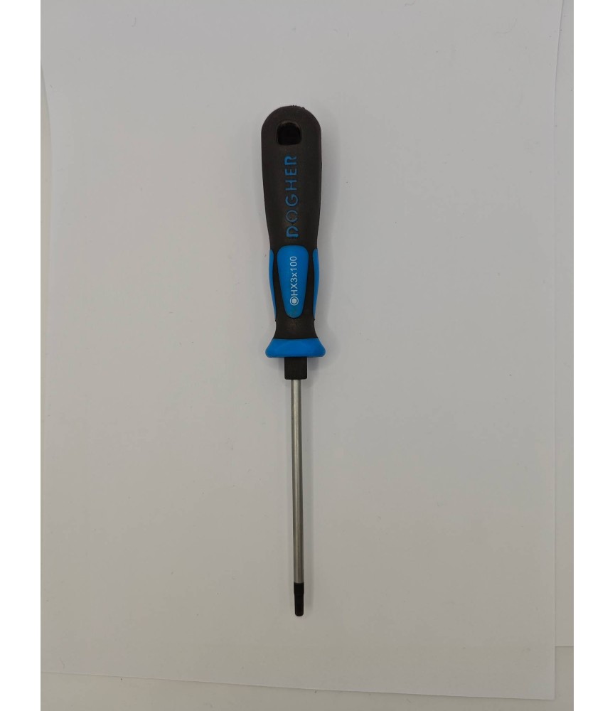 Destornillador Hexagonal Allen 3x100 | Herrajes HE