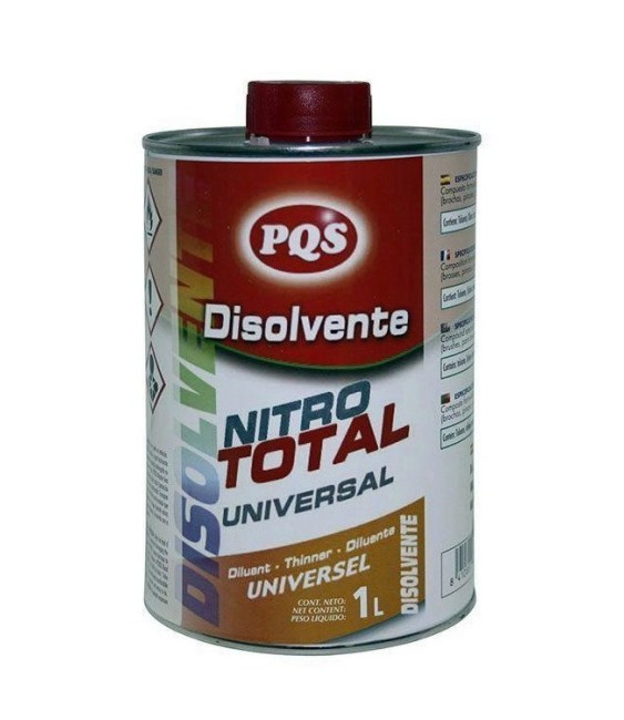 Disolvente Nitro Total 1 Litro | Limpieza Industrial | Herrajes HE