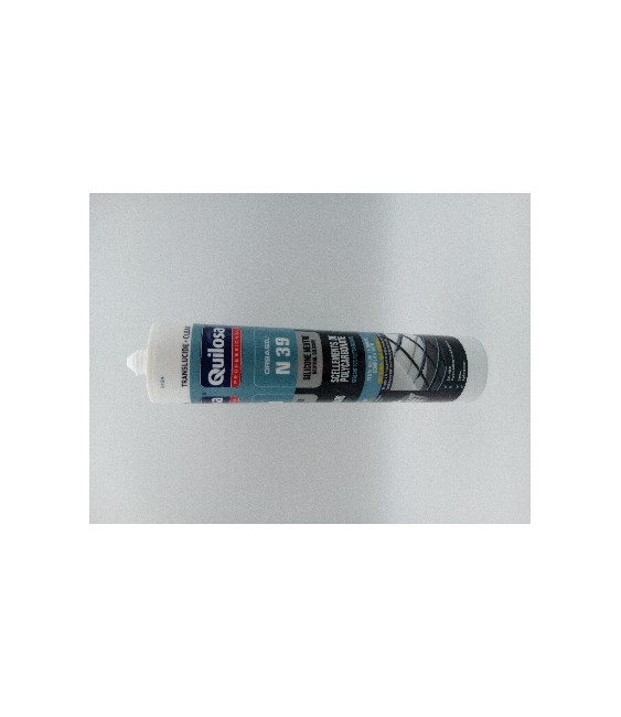 Silicona N-39 Policarbonato Transparente | Herrajes HE