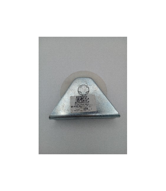 Polea 90x20U Nylon C/Caja RF.318 | Herrajes HE