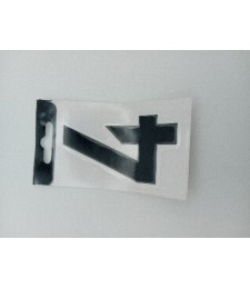 Número Vinilo Negro "4" 8cm | Herrajes HE