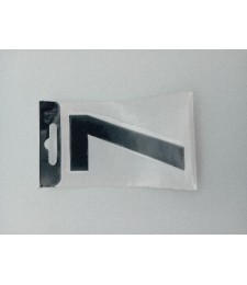 Número Vinilo Negro "7" 8cm Duradero | Herrajes HE