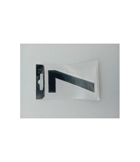 Número Vinilo Negro "7" 8cm Duradero | Herrajes HE