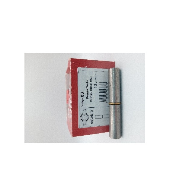 Pernio Torneado 20x120 Inox Ref. 83 | Herrajes HE