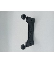 Escuadras Sujeción Mosquitera Negro | Herrajes HE