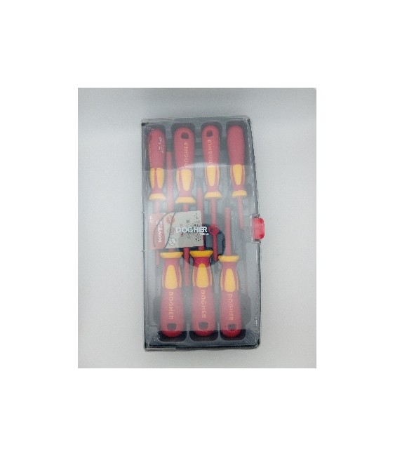 Juego Destornilladores VDE 7 Piezas REC-PH | Herrajes HE