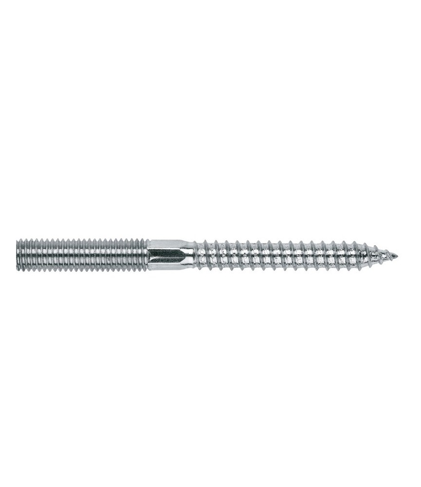 Tornillo Espárrago Doble Rosca 8x80 | Herrajes HE