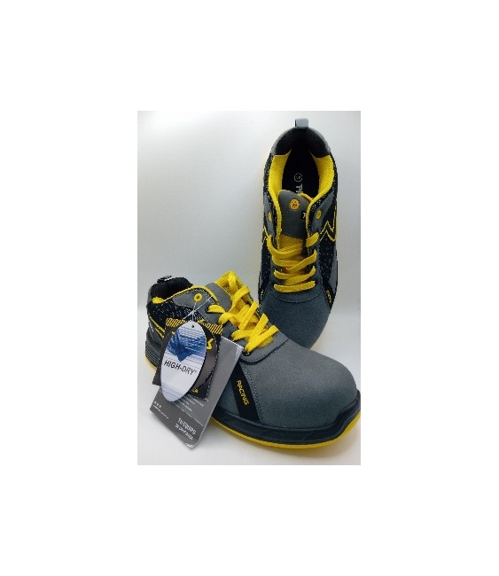 Deportivo Seguridad Alonso T-41 Gris-Amarillo | Herrajes HE