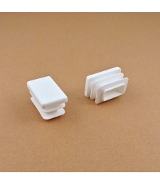 Tapón 50x30 Blanco Cuadrado/Rectangular | Herrajes HE