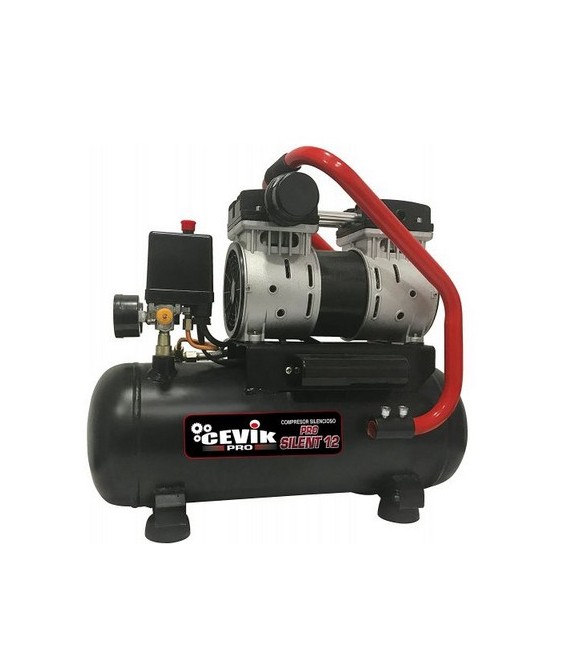 Compresor Silencioso 12L 1HP EWS12 | Herrajes HE