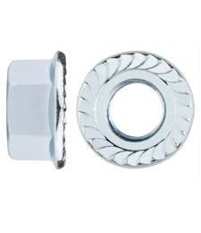 Tuerca Brida Grafilada DIN-6923 M6 | Herrajes HE