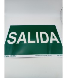 Cartel Señalización Nº1076 Salida | Herrajes HE