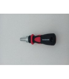 Destornillador Carraca Corto Puntas 1/4 | Herrajes HE