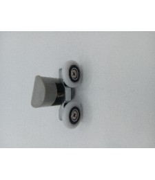 Rueda Mampara PMC04-23mm Nylon Gris | Herrajes HE