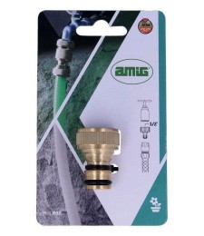 Adaptador Grifo Latón R02 1/2" | Fontanería | Herrajes HE