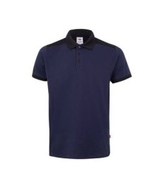 Polo Stretch Bicolor Manga Corta T.M | Herrajes HE