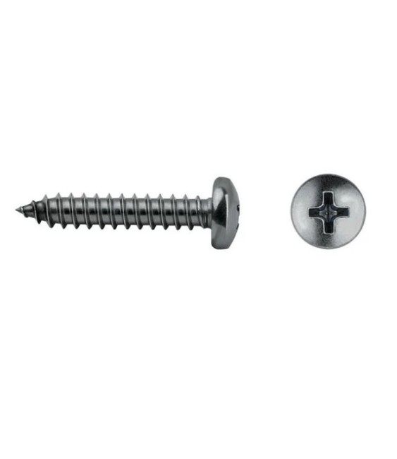 Tornillo Rosca Chapa Inox A2 Cab. Alomada 4.2x25 | Herrajes HE