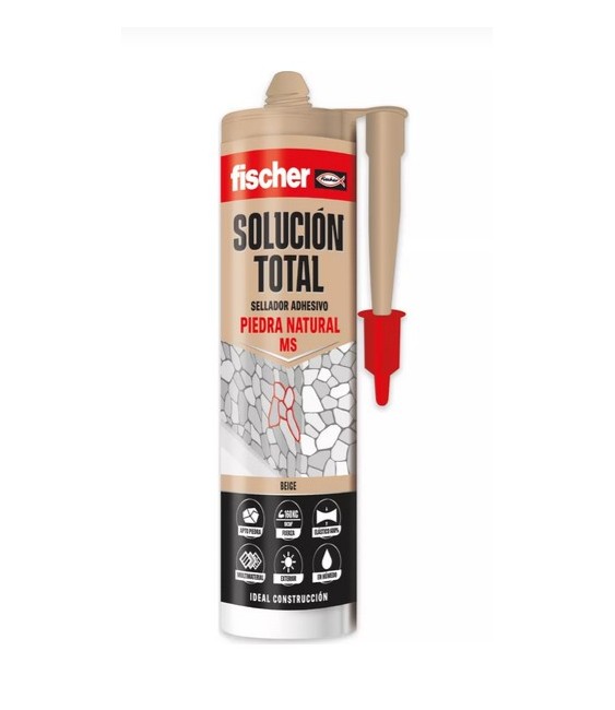 Silicona Fischer Solución Total Piedra Natural | Herrajes HE