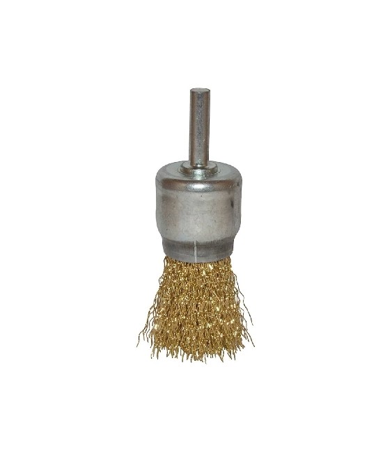 Cepillo Brocha Ondulado Mango C6 15x0,3mm | Herrajes HE