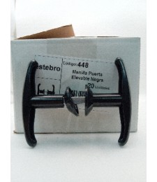 Manivela Negra Micel Puerta Basculante | Herrajes HE