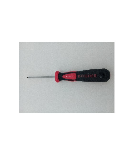 Destornillador Plana CrMo 2,5x75mm | Herrajes HE