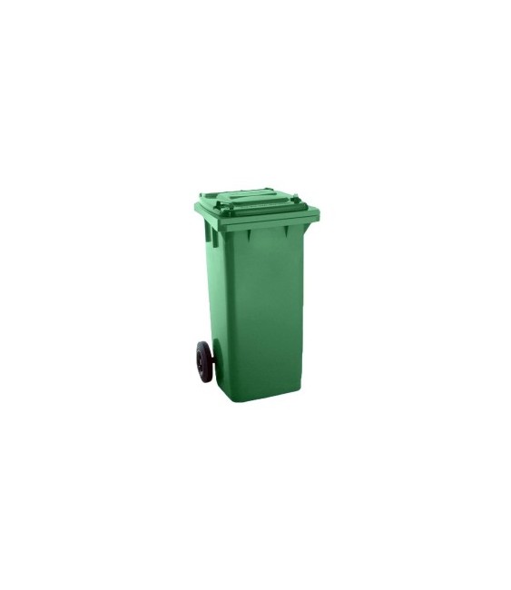 Contenedor Maya Verde 120L con Ruedas | Herrajes HE