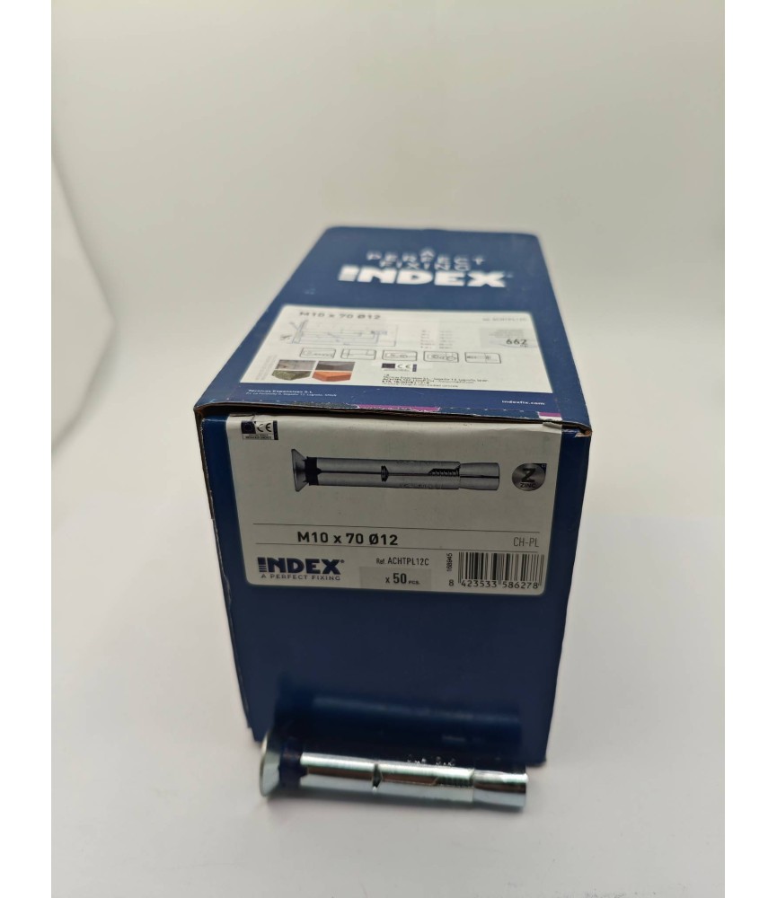 Anclaje CH PL M 10x70 Cabeza Plana | Herrajes HE