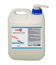 Crema Blanca Fluida 4 LT con Dosificador | Herrajes HE