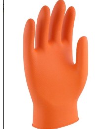Guante Nitrilo Flash Power Naranja T-XL (50) | Herrajes HE