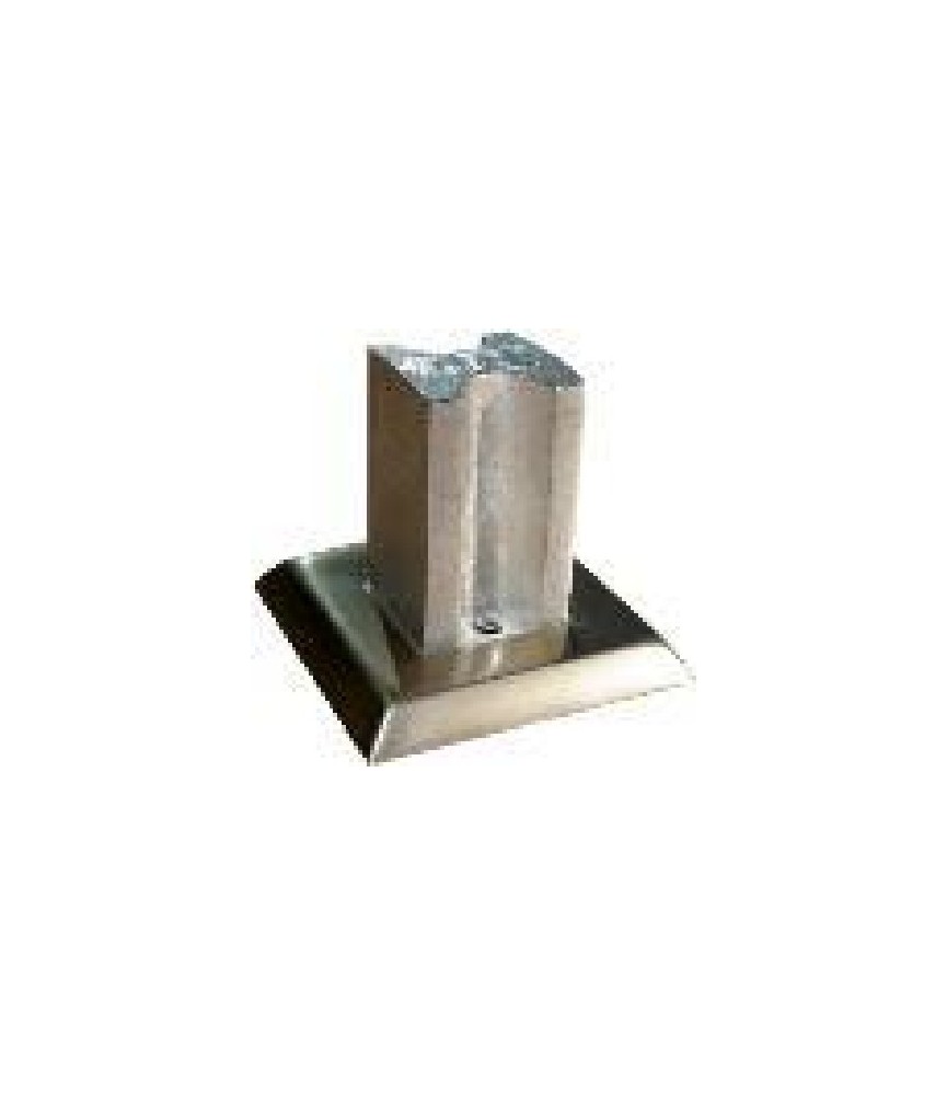 Base 40x40 Bruto Tapa Blanco RF.BA4040T-5 - Versátil | Herrajes HE