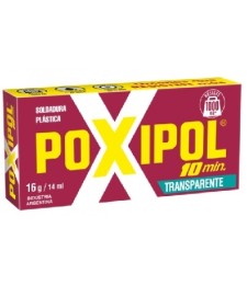 Poxipol Transparente 16g Adhesivo Epoxi | Herrajes HE