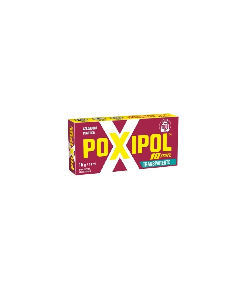 Poxipol Transparente 16g Adhesivo Epoxi | Herrajes HE
