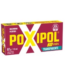 Poxipol Transparente 82g Adhesivo Epoxi | Herrajes HE