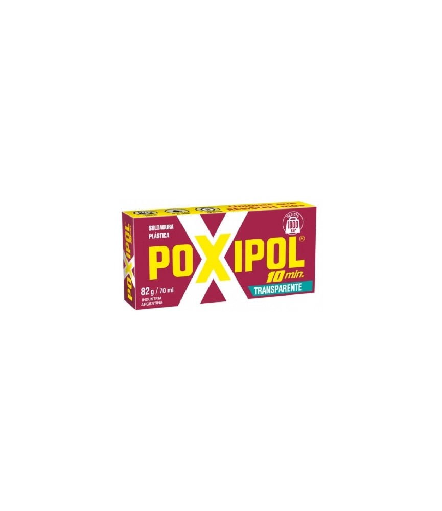 Poxipol Transparente 82g Adhesivo Epoxi | Herrajes HE