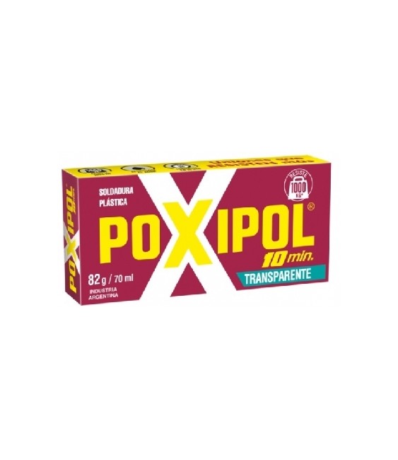 Poxipol Transparente 82g Adhesivo Epoxi | Herrajes HE