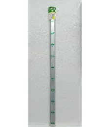 Burlete Aluminio Plata 3-100 Desplazable | Herrajes HE