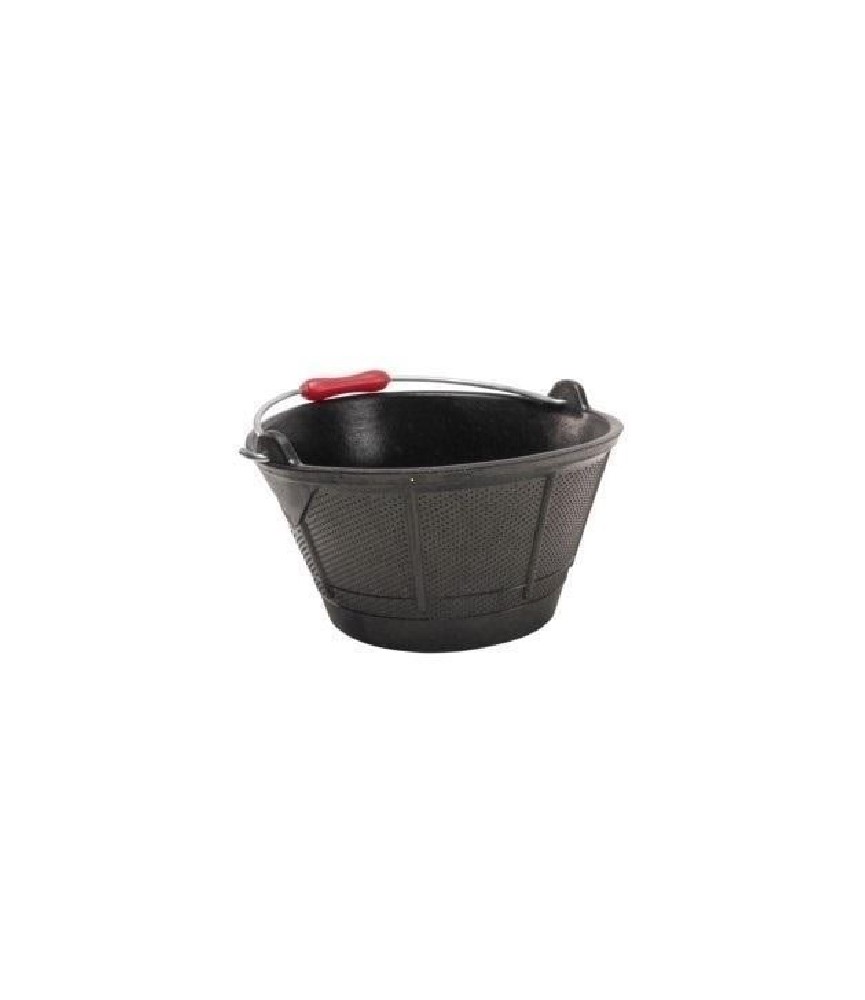 Cubo Italiano Goma 10L con Puño | Herrajes HE