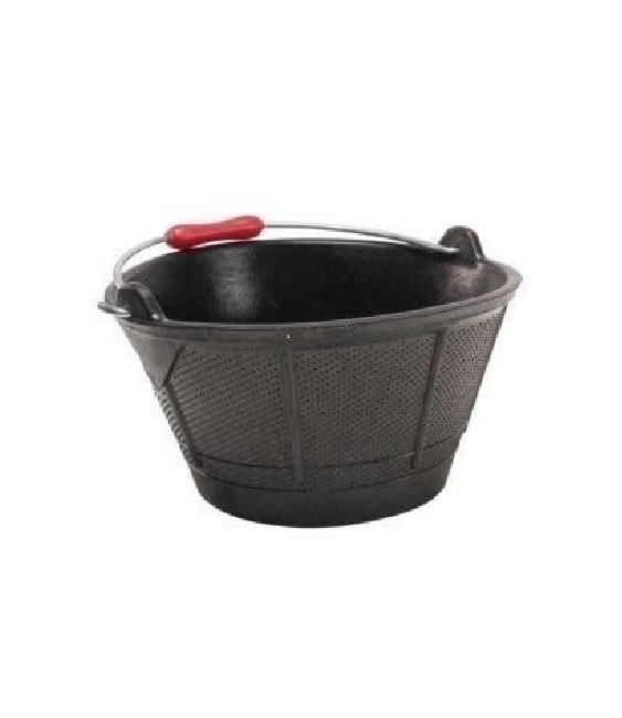 Cubo Italiano Goma 10L con Puño | Herrajes HE