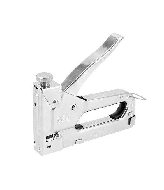 Grapadora Cromada Ferrestock Grapas 4-14mm | Herrajes HE