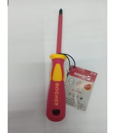 Destornillador Aislado VDE 1000V PH2x100 | Herrajes HE