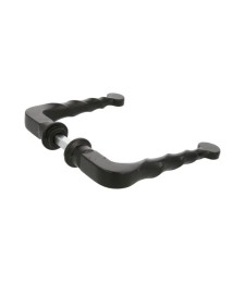 Manilla 101SP Negra para Puertas Interiores | Herrajes HE