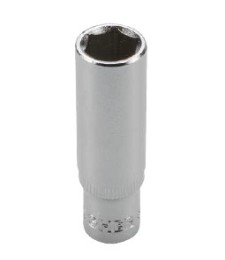 Vaso Hexagonal 1/4" CrV Extra Largo 11mm | Herrajes HE