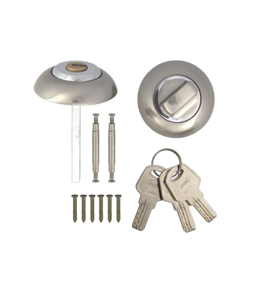 Muletilla 50R-KD Cromado Mate | Herrajes HE